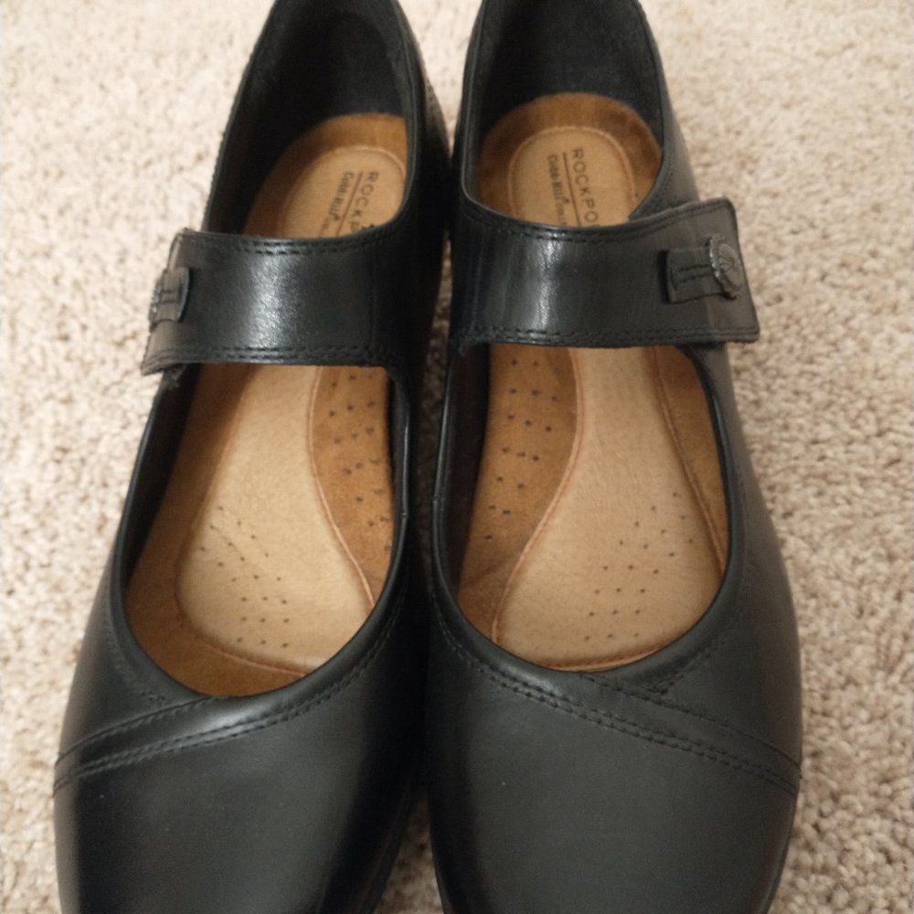 Rockport Cobb Hill Abigail women's pump size 11 narrow black leather